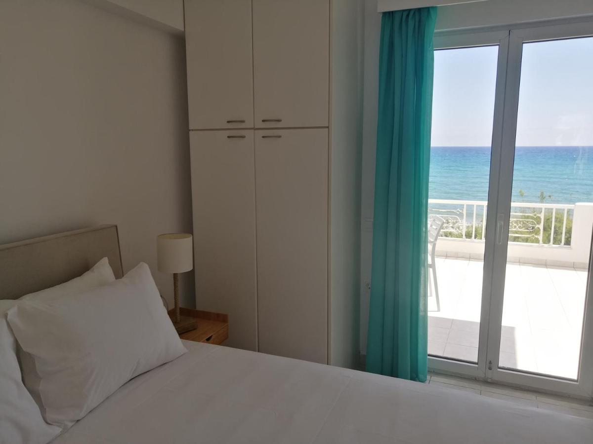 Coastal Apartment Christina 2 Макригиалос Экстерьер фото